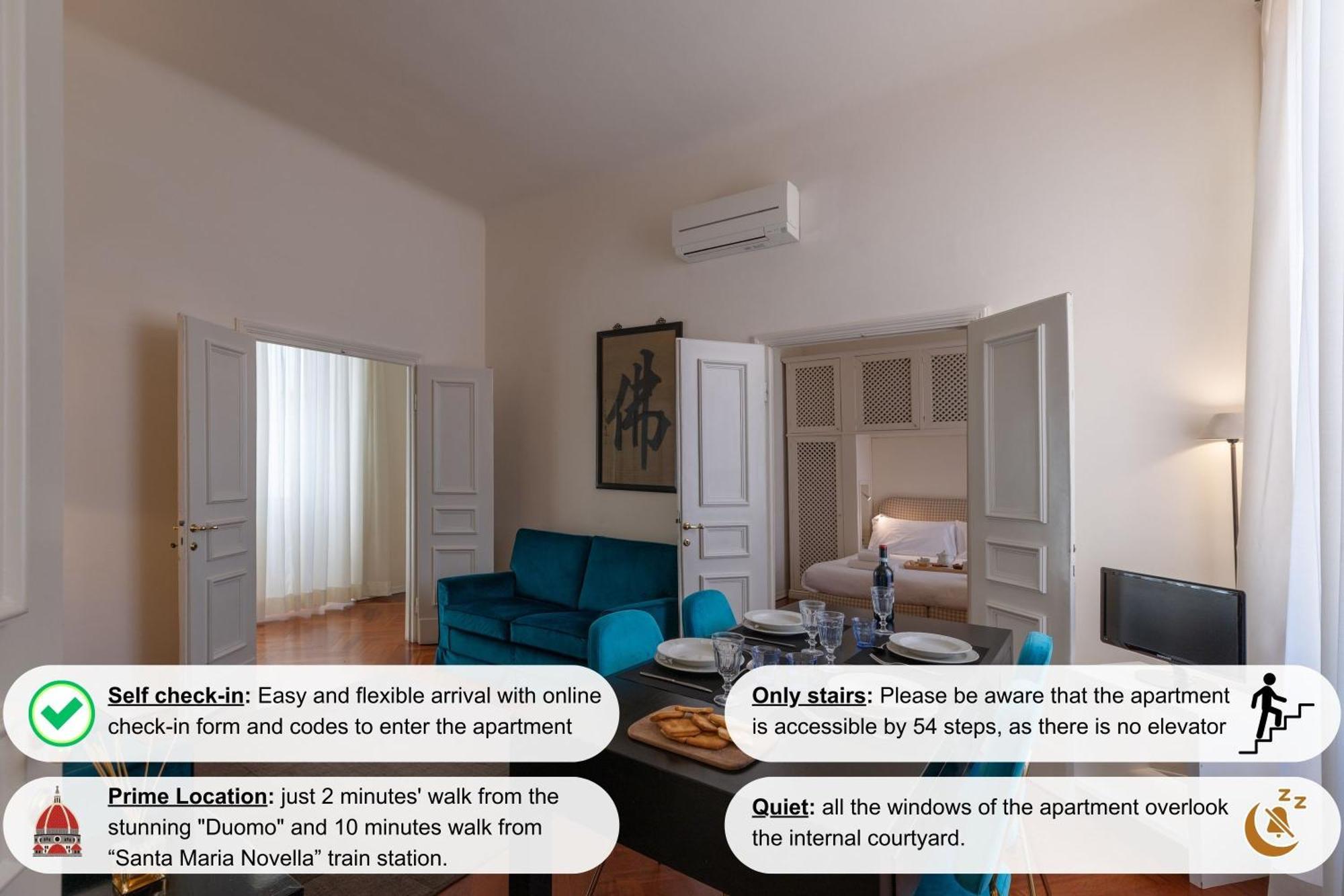 Seta Spacious Apartment Next To The Duomo Florence Exterior photo